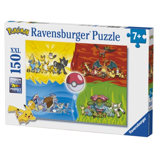 Ravensburger Pussel: Pokémon XXL 150 Bitar i gruppen PUSSEL / < 750 bitar hos Spelexperten (10110035)