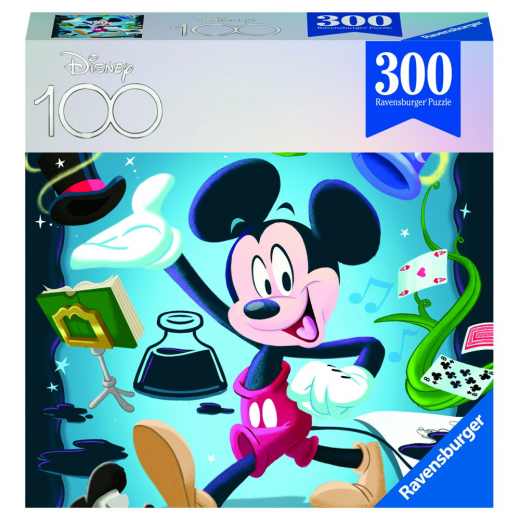Ravensburger Pussel: Disney 100 Years Mickey 300 Bitar i gruppen PUSSEL / < 750 bitar hos Spelexperten (10213371)