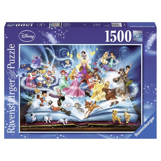 Ravensburger pussel: Disney's Magical Storybook 1500 bitar i gruppen PUSSEL / 1500 bitar hos Spelexperten (10216318)