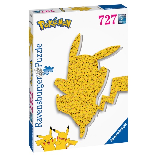Ravensburger Pussel: Pokémon Shaped Pikachu 727 Bitar i gruppen PUSSEL / 1000 bitar hos Spelexperten (10216846)