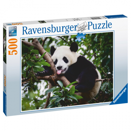 Ravensburger Pussel: Panda Bear 500 Bitar i gruppen PUSSEL / < 750 bitar hos Spelexperten (10216989)