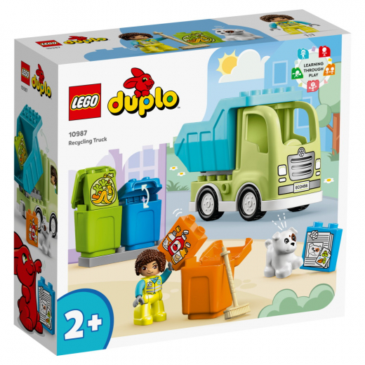 LEGO Duplo - Återvinningsbil i gruppen LEKSAKER / LEGO / LEGO Duplo hos Spelexperten (10987)