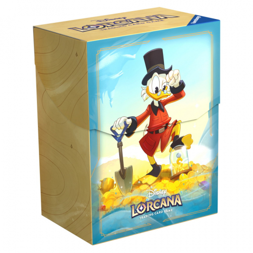 Disney Lorcana TCG: Deck Box - Scrooge McDuck i gruppen SÄLLSKAPSSPEL / Tillbehör / Förvaring hos Spelexperten (11098301)