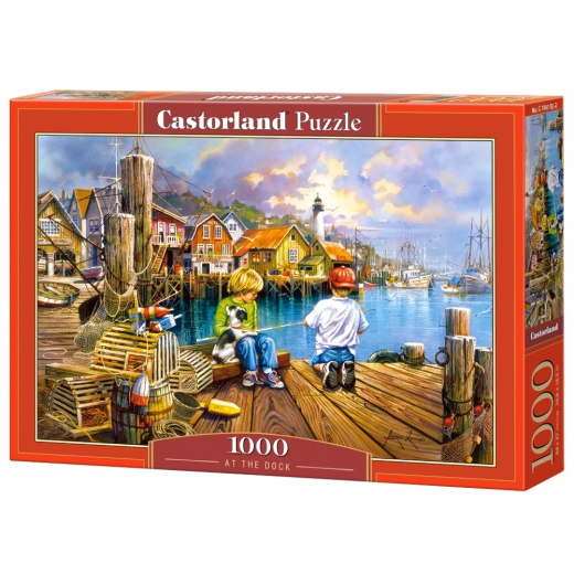 Castorland - At the Dock 1000 Bitar i gruppen PUSSEL / 1000 bitar hos Spelexperten (116706)