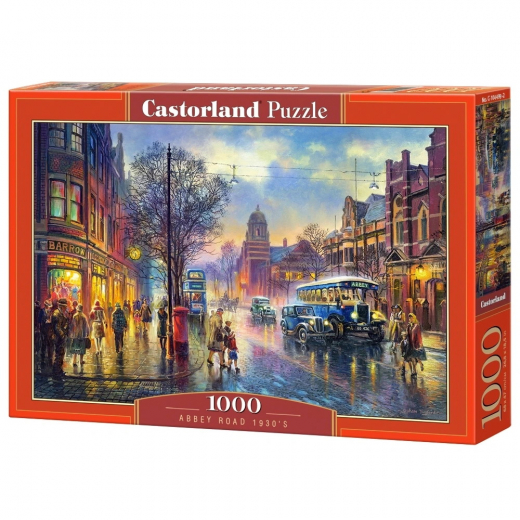 Castorland - Abbey Road 1930’s 1000 Bitar i gruppen PUSSEL / 1000 bitar hos Spelexperten (116734)