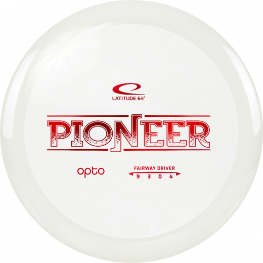 Latitude 64° Opto Pioneer White i gruppen UTOMHUSSPEL / Disc Golf & frisbee hos Spelexperten (12871)