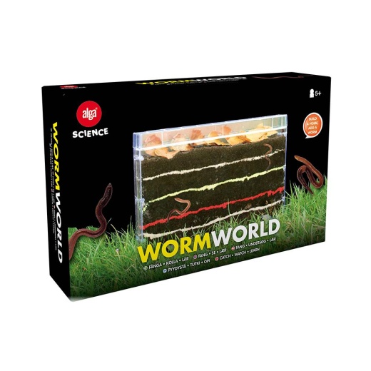 Alga Science - Worm world i gruppen LEKSAKER / Experiment & teknik hos Spelexperten (21978094)