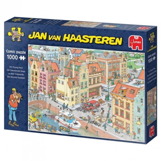 Jan van Haasteren Pussel: The Missing Piece 1000 Bitar i gruppen PUSSEL / 1000 bitar hos Spelexperten (22-20041)
