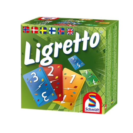 Ligretto, Grön i gruppen SÄLLSKAPSSPEL / Kortspel hos Spelexperten (2686)