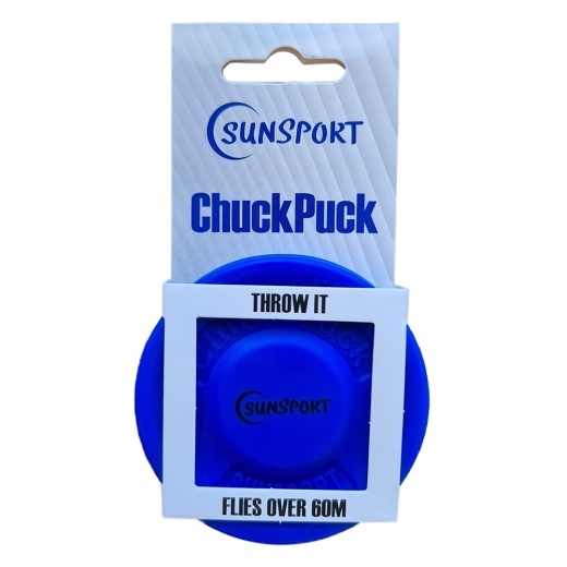 ChuckPuck - Sunsport Mini Disc Blue i gruppen LEKSAKER / Utomhuslek hos Spelexperten (411-400-blue)