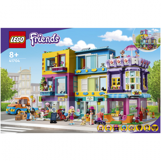 LEGO Friends - Hus på huvudgatan i gruppen LEKSAKER / LEGO / LEGO Friends hos Spelexperten (41704)