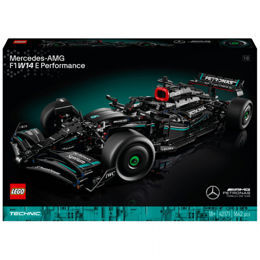 LEGO Technic - Mercedes-AMG F1 W14 E Performance i gruppen LEKSAKER / LEGO / LEGO Technic hos Spelexperten (42171)