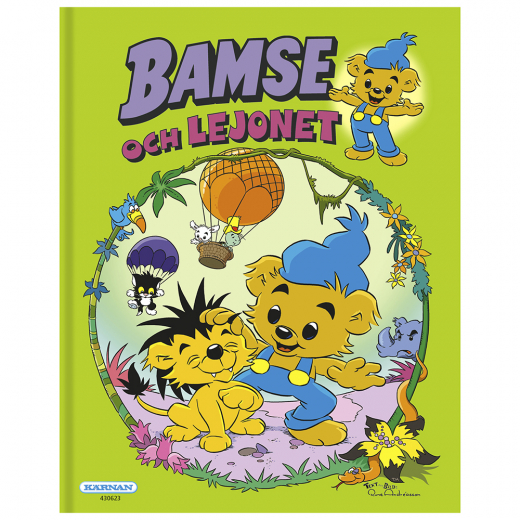 Bamse och Lejonet i gruppen LEKSAKER / Barnböcker hos Spelexperten (430623)