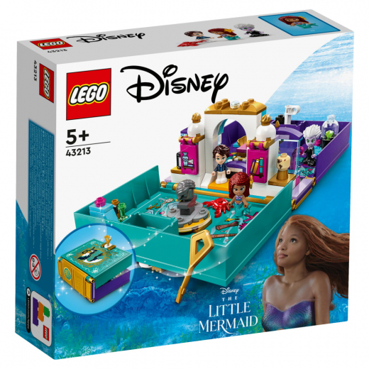 LEGO Disney - Den lilla sjöjungfrun sagobok i gruppen LEKSAKER / LEGO / LEGO Disney hos Spelexperten (43213)