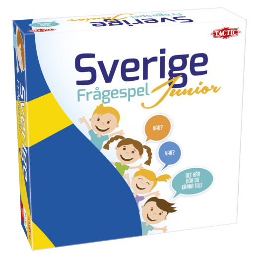 Frågespelet om Sverige för juniorer i gruppen SÄLLSKAPSSPEL / Barnspel hos Spelexperten (55991)