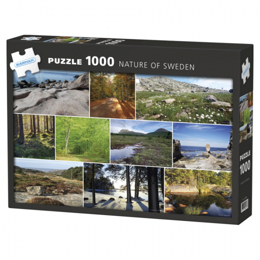Kärnan Pussel: Natur of Sweden 1000 Bitar i gruppen PUSSEL / 1000 bitar hos Spelexperten (580078)