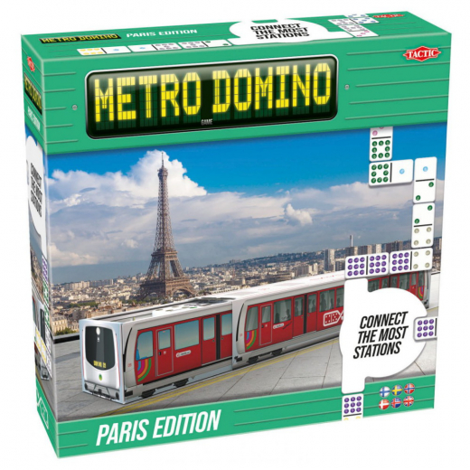 Metro Domino - Paris Edition i gruppen SÄLLSKAPSSPEL / Familjespel hos Spelexperten (58926)