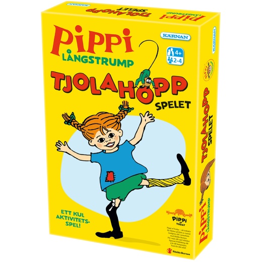 Pippi Långstrump Tjolahopp-Spelet i gruppen SÄLLSKAPSSPEL / Barnspel hos Spelexperten (600319)