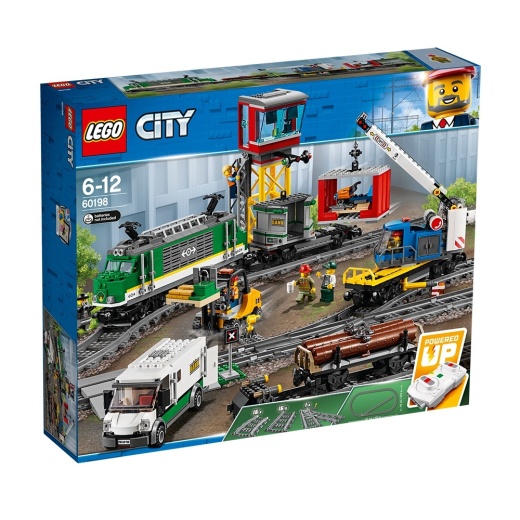 LEGO City Godståg 60198 i gruppen LEKSAKER / LEGO / LEGO City hos Spelexperten (60198)