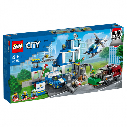LEGO City - Polisstation i gruppen LEKSAKER / LEGO / LEGO City hos Spelexperten (60316)