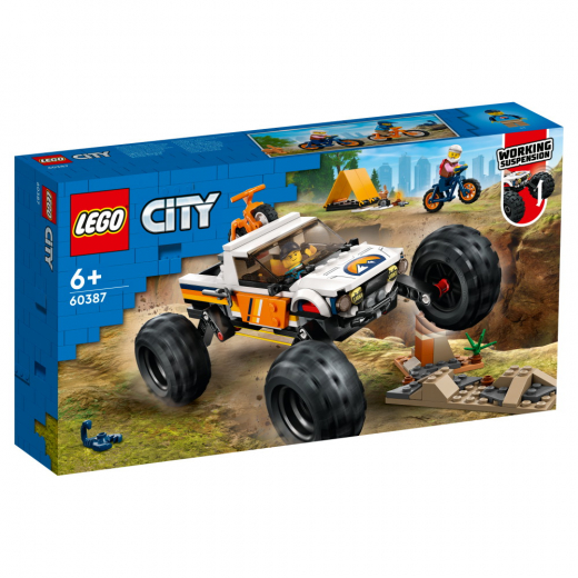 LEGO City - Terrängbilsäventyr i gruppen LEKSAKER / LEGO / LEGO City hos Spelexperten (60387)