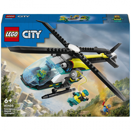 LEGO City - Räddningshelikopter i gruppen LEKSAKER / LEGO / LEGO City hos Spelexperten (60405)