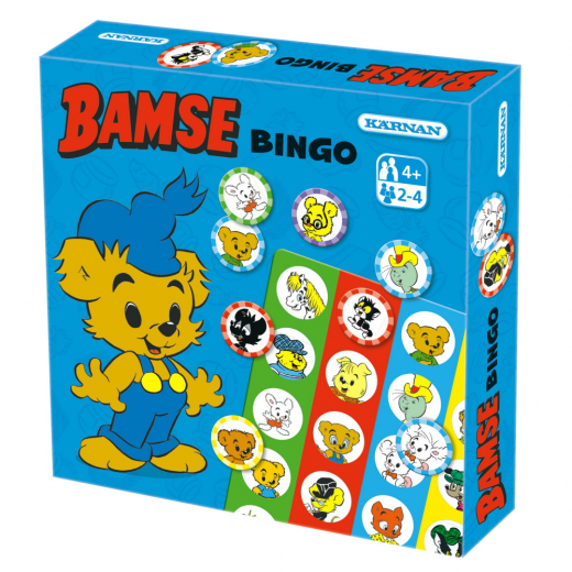 Bamse Bingo i gruppen SÄLLSKAPSSPEL / Barnspel hos Spelexperten (630070)