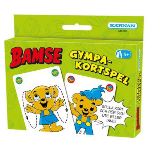 Bamse Gympakortspel i gruppen SÄLLSKAPSSPEL / Barnspel hos Spelexperten (640118)