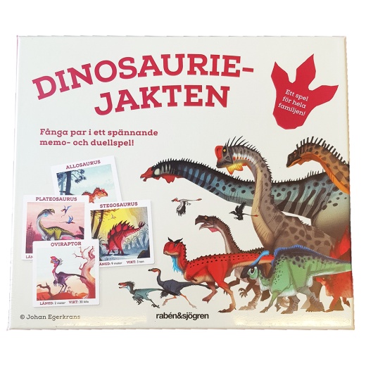 Dinosauriejakten i gruppen SÄLLSKAPSSPEL / Barnspel hos Spelexperten (706307)