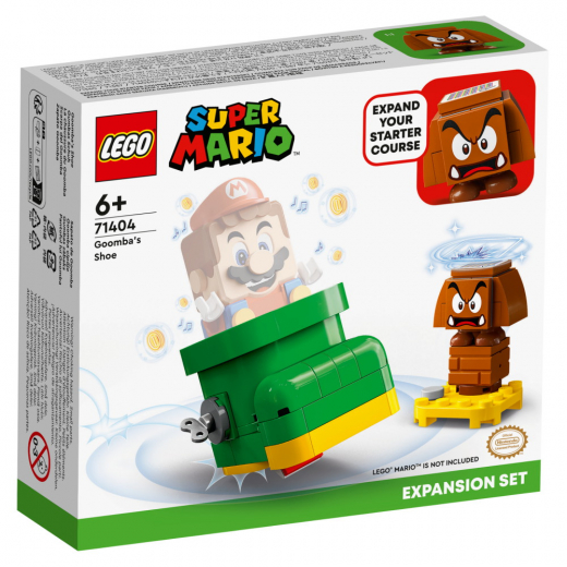 LEGO Super Mario - Goombas sko Expansionsset i gruppen LEKSAKER / LEGO / LEGO Super Mario hos Spelexperten (71404)