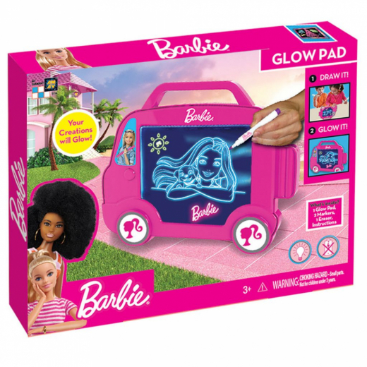 Barbie Glow Pad i gruppen LEKSAKER / Skapa & måla hos Spelexperten (74923004)