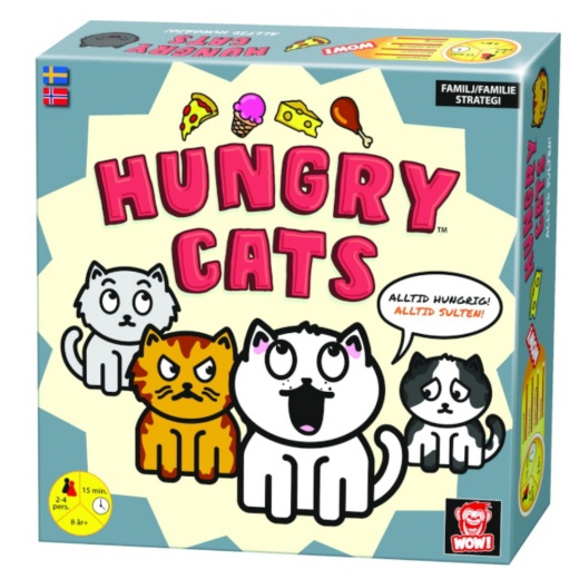 Hungry Cats (Swe) i gruppen SÄLLSKAPSSPEL / Familjespel hos Spelexperten (81036)