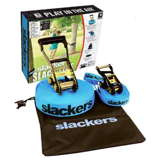 Slackers Slackline Classic Set - 15m i gruppen LEKSAKER / Utomhuslek / Gunga & klättra hos Spelexperten (980010)