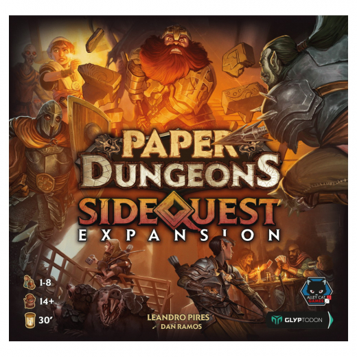 Paper Dungeons: Side Quest Expansion i gruppen SÄLLSKAPSSPEL / Expansioner hos Spelexperten (ACG073)