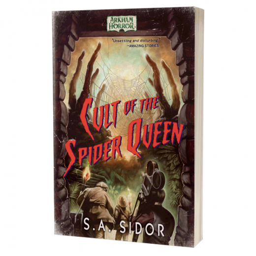 Arkham Horror Novel - Cult of the Spider Queen i gruppen SÄLLSKAPSSPEL / Tillbehör / Övriga hos Spelexperten (ACOCUL80821)