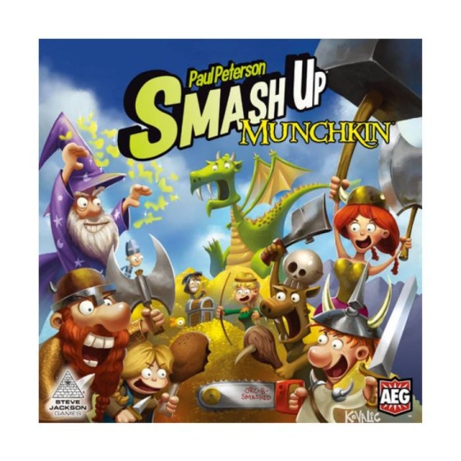 Smash Up: Munchkin i gruppen SÄLLSKAPSSPEL / Kortspel hos Spelexperten (AEG5508)