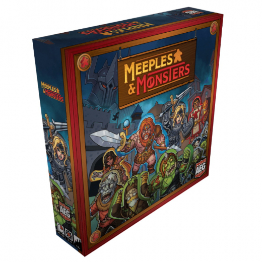 Meeples & Monsters i gruppen SÄLLSKAPSSPEL / Strategispel hos Spelexperten (AEG7055)