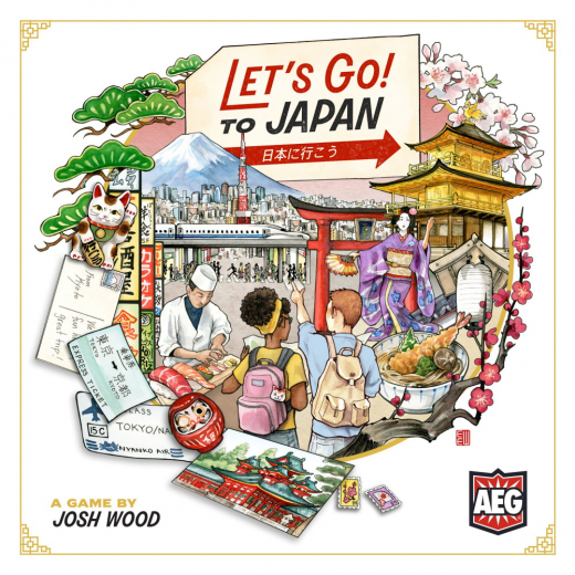 Let's Go! To Japan i gruppen SÄLLSKAPSSPEL / Strategispel hos Spelexperten (AEG7116)