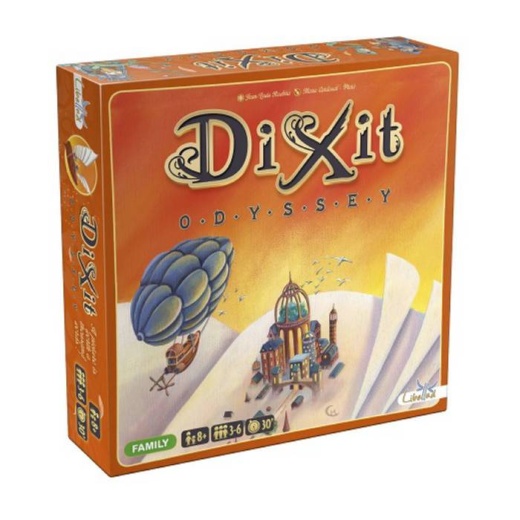 Dixit: Odyssey (Eng.) i gruppen SÄLLSKAPSSPEL / Familjespel hos Spelexperten (AMDDIX03ML1)