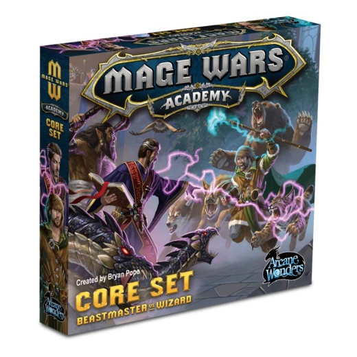 Mage Wars Academy Core Set i gruppen SÄLLSKAPSSPEL / Kortspel hos Spelexperten (AWGMWACD01)