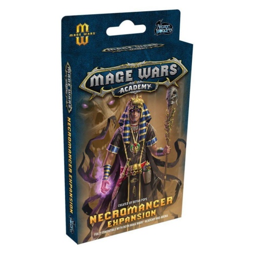 Mage Wars Academy: Necromancer (Exp.) i gruppen SÄLLSKAPSSPEL / Expansioner hos Spelexperten (AWGMWAX08NRAW)