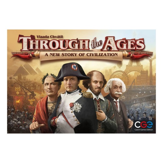 Through the Ages: A New Story of Civilization i gruppen SÄLLSKAPSSPEL / Strategispel hos Spelexperten (CGE00032)