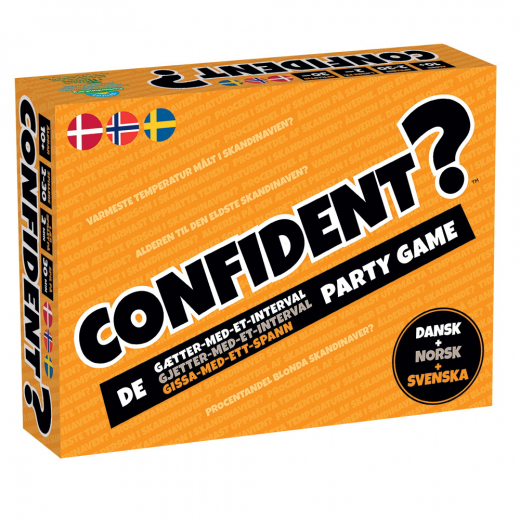 Confident? (Swe) i gruppen SÄLLSKAPSSPEL / Festspel hos Spelexperten (CON001)