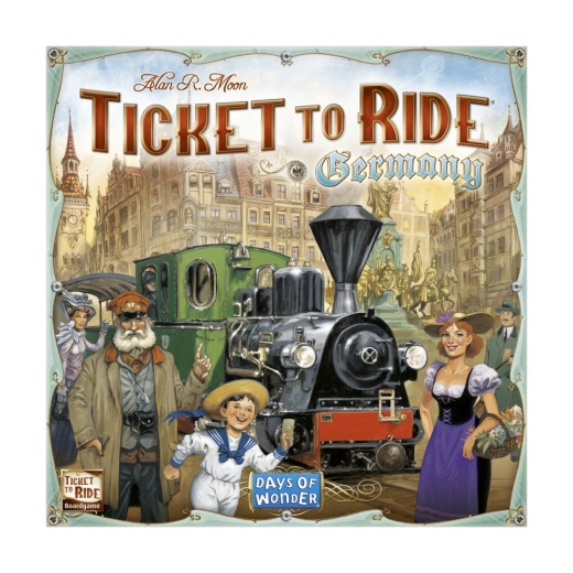 Ticket to Ride: Germany (Eng) i gruppen SÄLLSKAPSSPEL / Familjespel hos Spelexperten (DOW720015)
