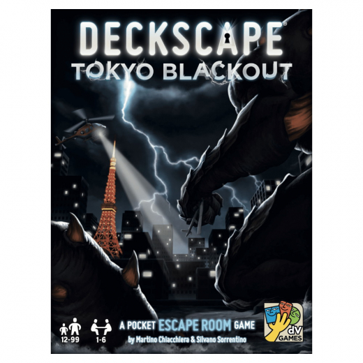 Deckscape: Tokyo Blackout i gruppen SÄLLSKAPSSPEL / Kortspel hos Spelexperten (DVG5749)