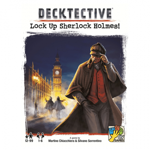 Decktective: Lock Up Sherlock Holmes! i gruppen SÄLLSKAPSSPEL / Strategispel hos Spelexperten (DVG5754)