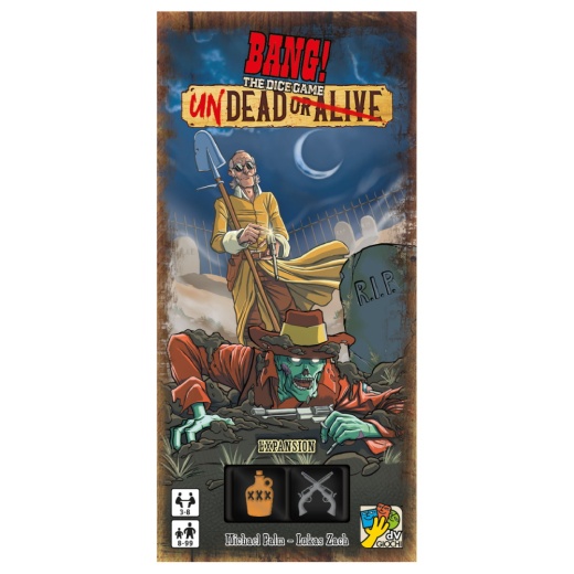BANG! The Dice Game: Undead or Alive (Exp.) i gruppen SÄLLSKAPSSPEL / Expansioner hos Spelexperten (DVG9115)
