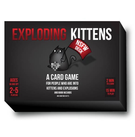 Exploding Kittens NSFW Ed. (Eng.) i gruppen SÄLLSKAPSSPEL / Kortspel hos Spelexperten (EKGNSFW1)