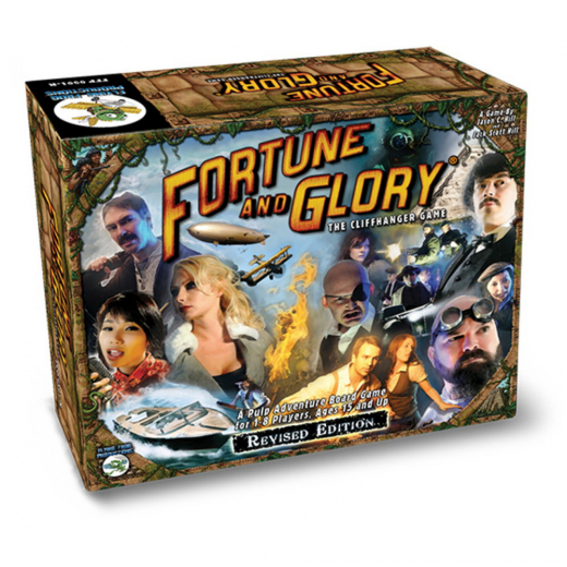 Fortune and Glory: The Cliffhanger Game - Revised Edition i gruppen SÄLLSKAPSSPEL / Samarbetsspel hos Spelexperten (FFP0501-R)