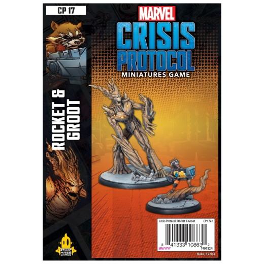 Marvel: Crisis Protocol - Rocket & Groot (Exp.) i gruppen SÄLLSKAPSSPEL / Expansioner hos Spelexperten (FMSG17)